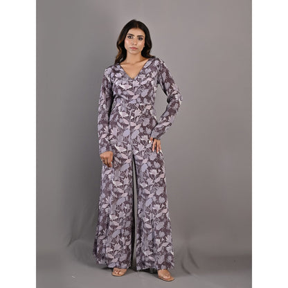 Bohame Begonia Purple & Mauve Jumpsuit