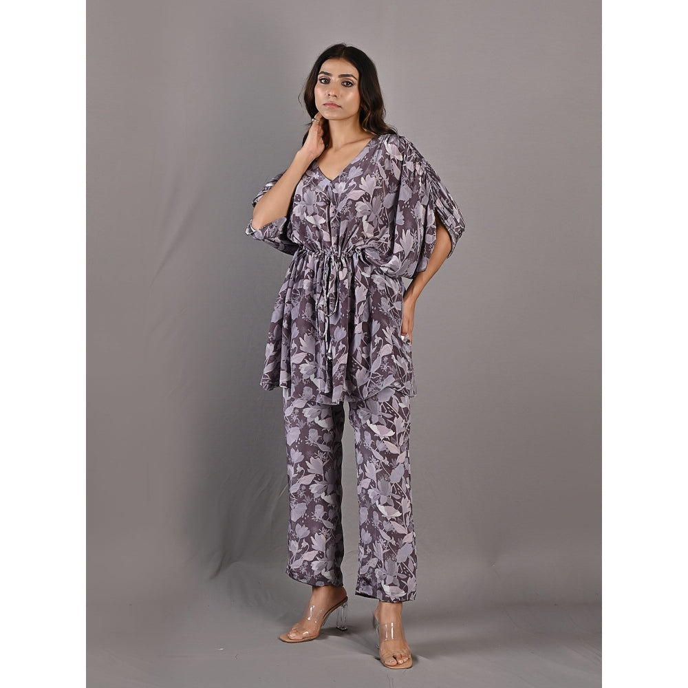 Bohame Zinnia Purple & Mauve Co-Ord (Set of 2)