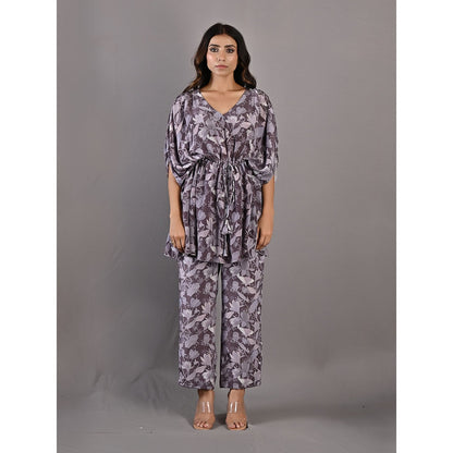Bohame Zinnia Purple & Mauve Co-Ord (Set of 2)