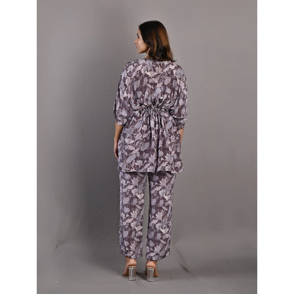 Bohame Zinnia Purple & Mauve Co-Ord (Set of 2)