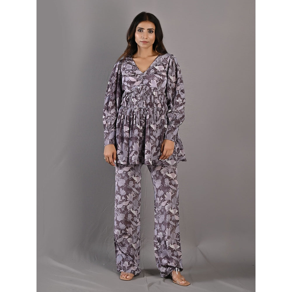 Bohame Orquidea Purple & Mauve Co-Ord (Set of 2)