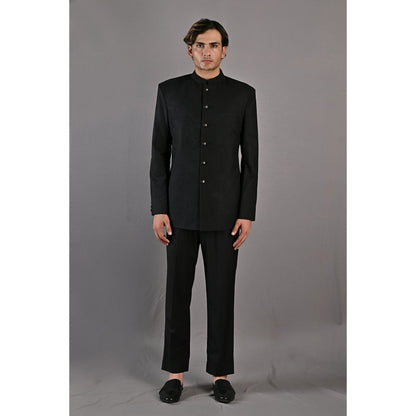 Bohame Aragorn Embroidered Bandhgala (Set of 2)