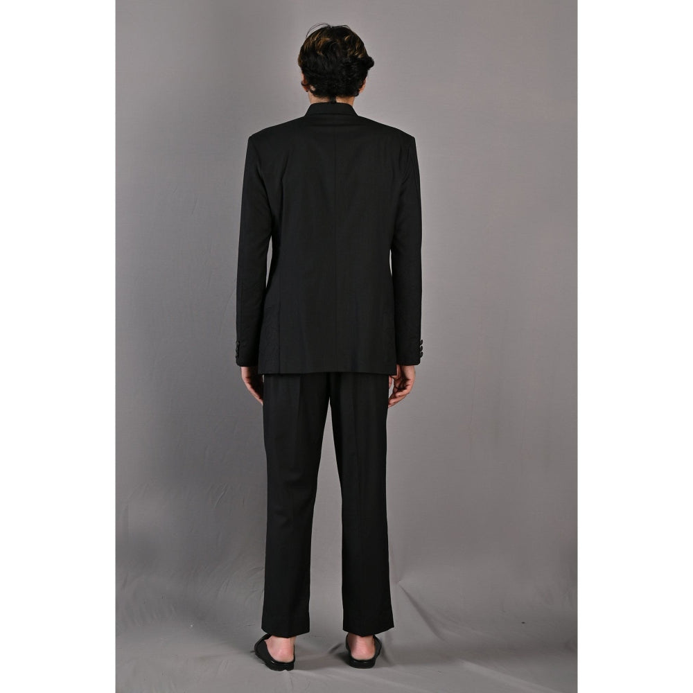 Bohame Aragorn Embroidered Bandhgala (Set of 2)