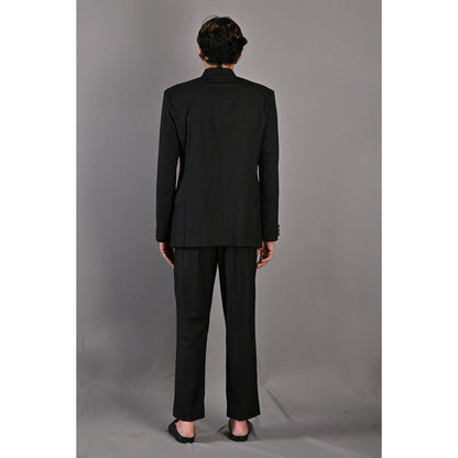 Bohame Aragorn Embroidered Bandhgala (Set of 2)