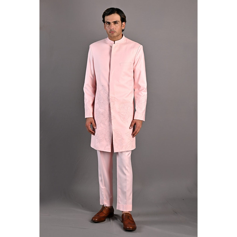 Bohame Laurent Embroidered Kurta (Set of 2)