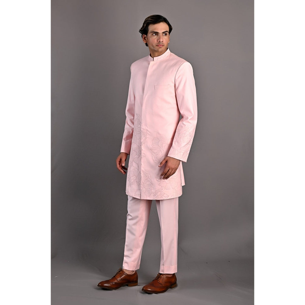 Bohame Laurent Embroidered Kurta (Set of 2)