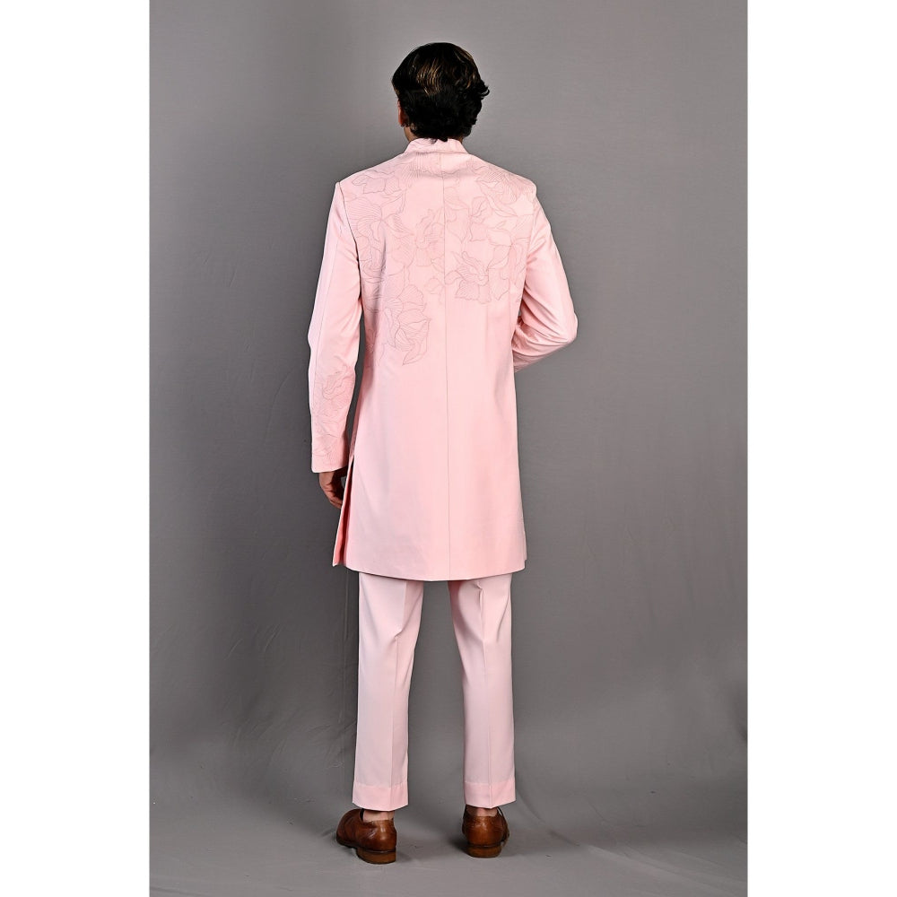 Bohame Laurent Embroidered Kurta (Set of 2)