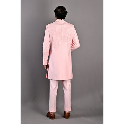 Bohame Laurent Embroidered Kurta (Set of 2)