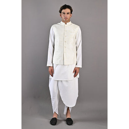 Bohame Tennyson Kurta with Nehru Jacket (Set of 3)