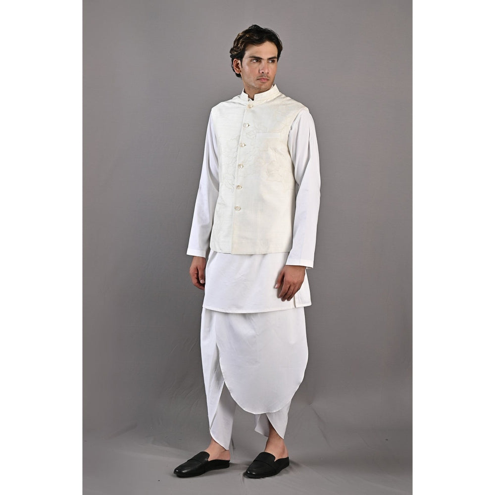 Bohame Tennyson Kurta with Nehru Jacket (Set of 3)