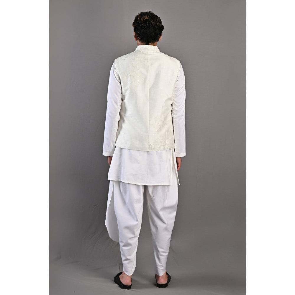 Bohame Tennyson Kurta with Nehru Jacket (Set of 3)