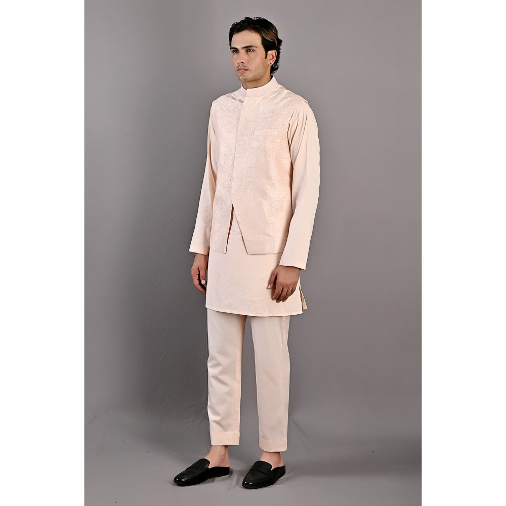 Bohame Laurence Kurta with Nehru Jacket (Set of 3)