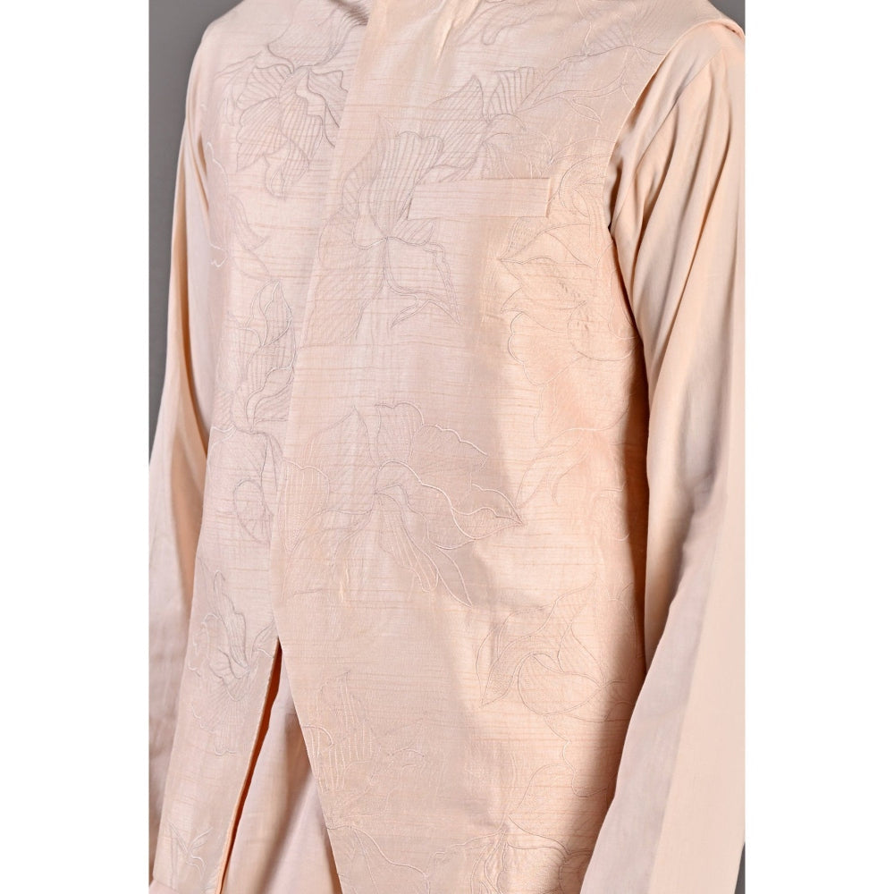 Bohame Crescendo Kurta with Nehru Jacket (Set of 3)