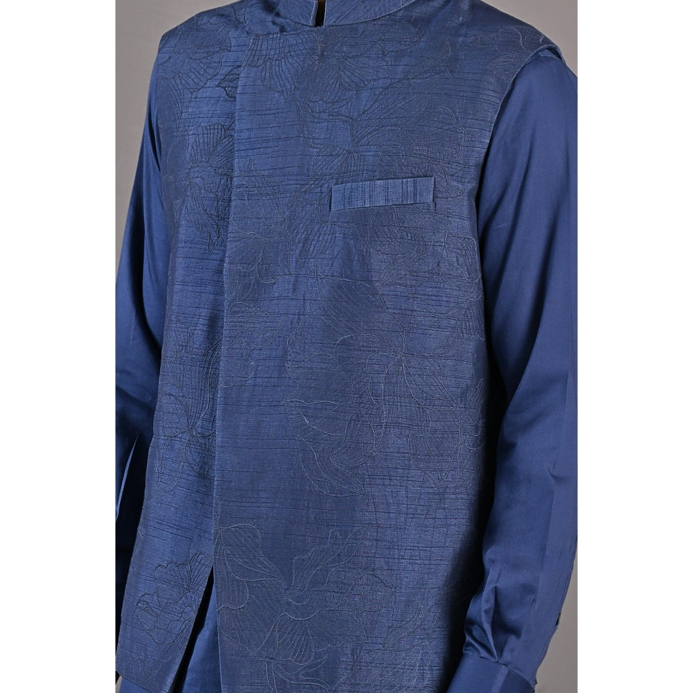 Bohame Garance Kurta with Nehru Jacket (Set of 3)