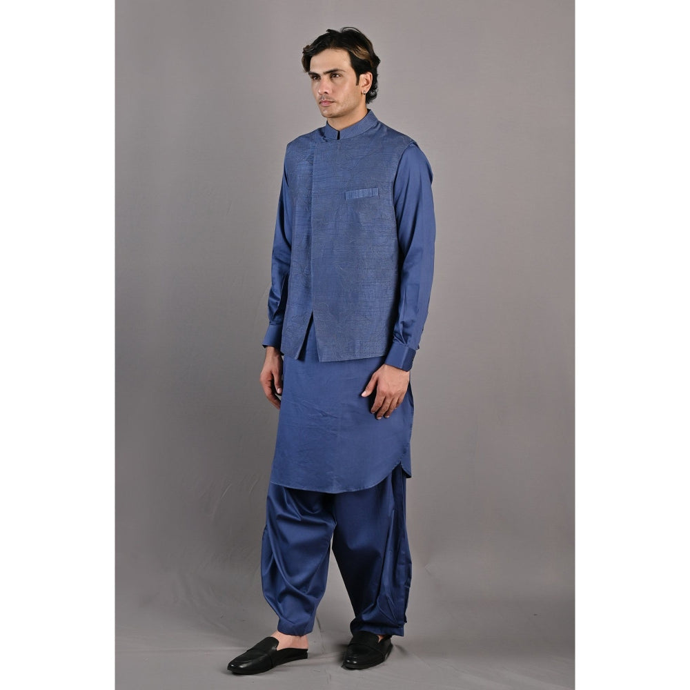 Bohame Garance Kurta with Nehru Jacket (Set of 3)