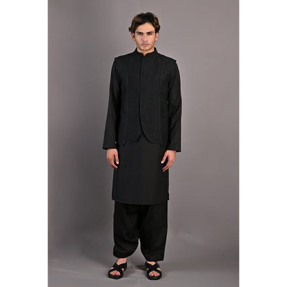 Bohame Haruka Kurta with Nehru Jacket (Set of 3)