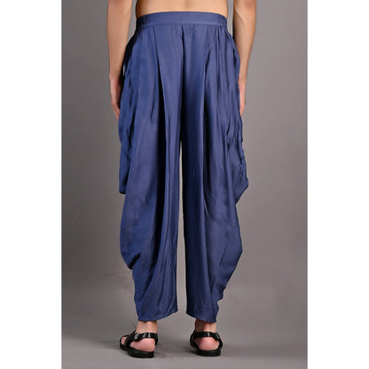 Bohame Jacinto Blue Kurta (Set of 2)