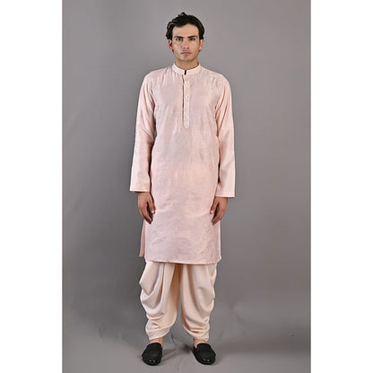 Bohame Harrison Peach Kurta (Set of 2)