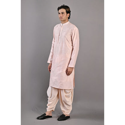 Bohame Harrison Peach Kurta (Set of 2)