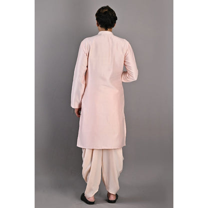 Bohame Harrison Peach Kurta (Set of 2)