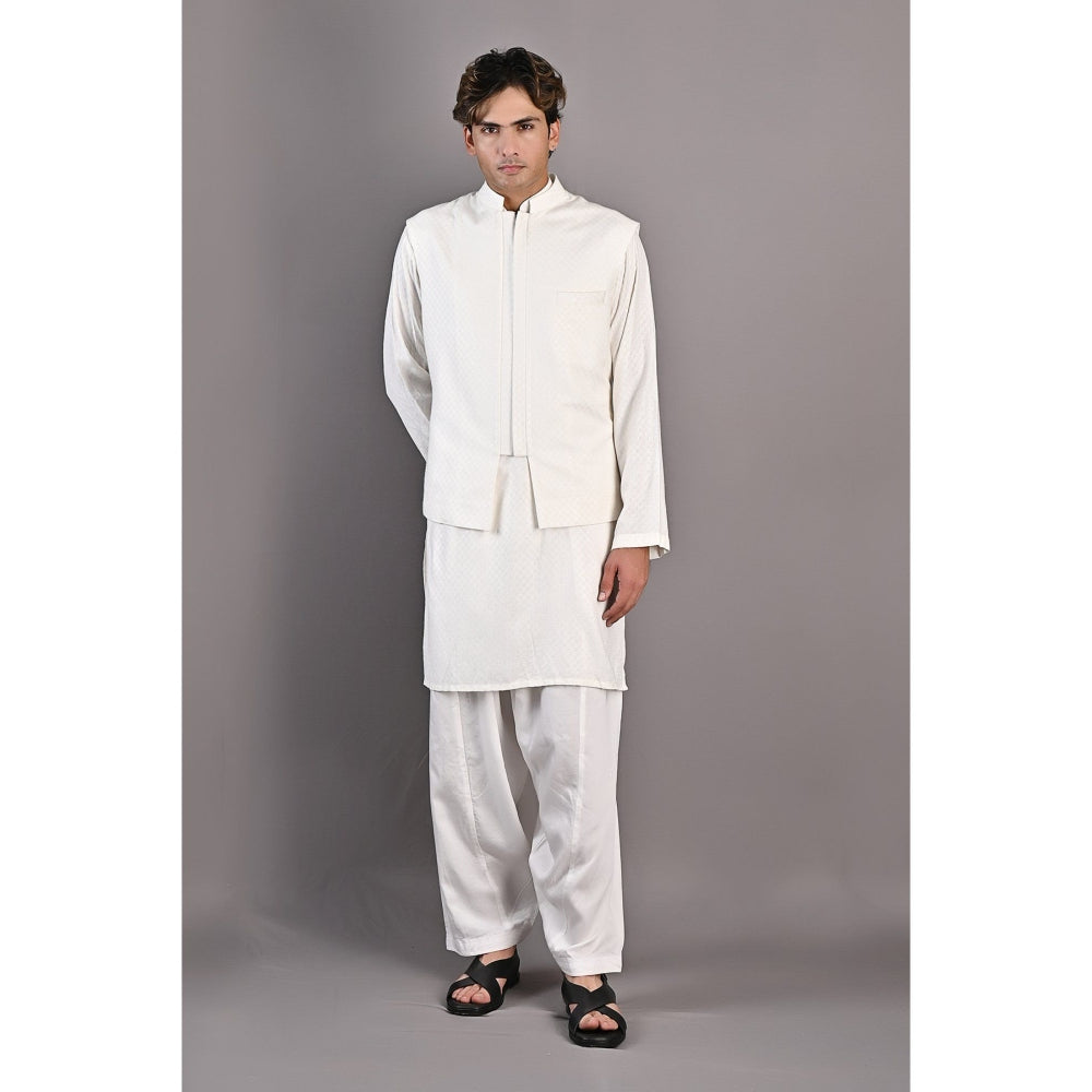 Bohame Mateo Kurta with Nehru Jacket (Set of 3)