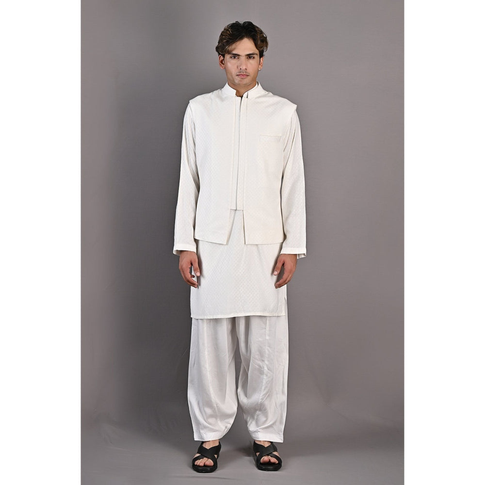 Bohame Mateo Kurta with Nehru Jacket (Set of 3)