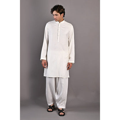 Bohame Mateo Kurta with Nehru Jacket (Set of 3)