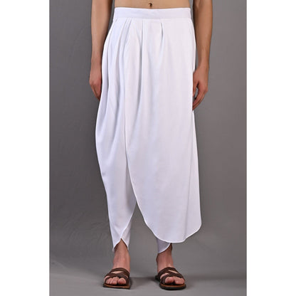 Bohame Daniel Maroon Kurta with Nehru Jacket (Set of 3)