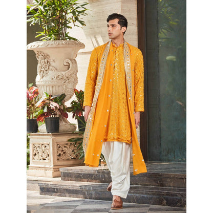 Bohame Dhruva - Chikankari Kurta (Set of 3)