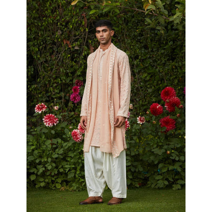 Bohame Mahira - Chikankari Kurta (Set of 3)