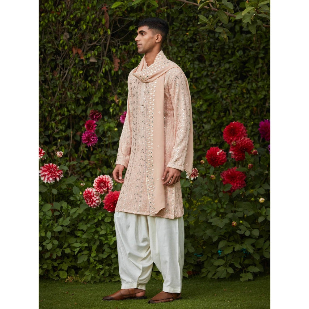 Bohame Mahira - Chikankari Kurta (Set of 3)