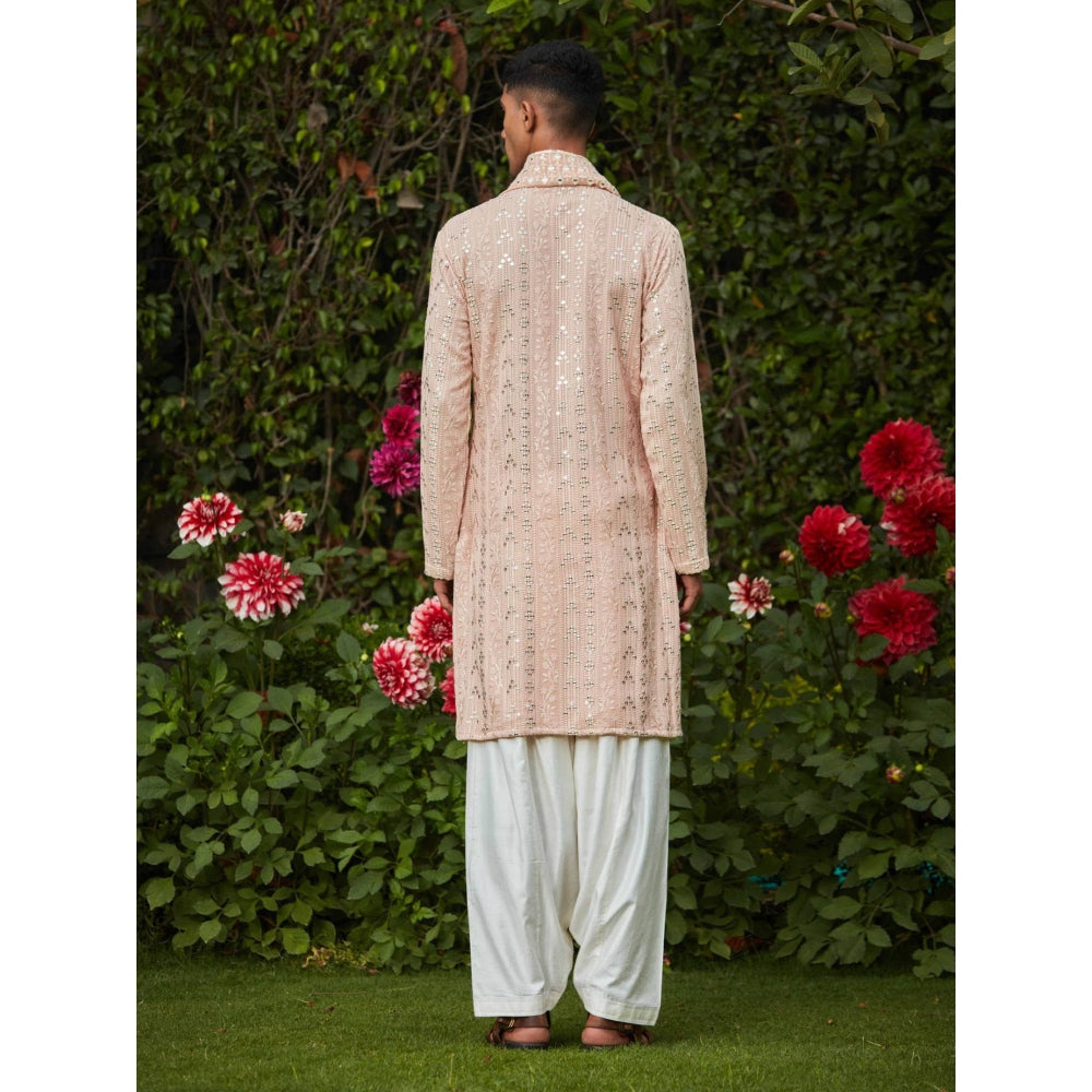 Bohame Mahira - Chikankari Kurta (Set of 3)