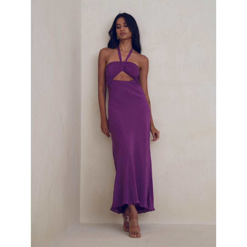 Bouji River Dress Purple