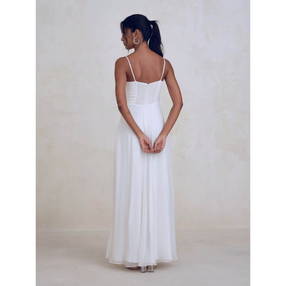 Bouji Celine Dress White