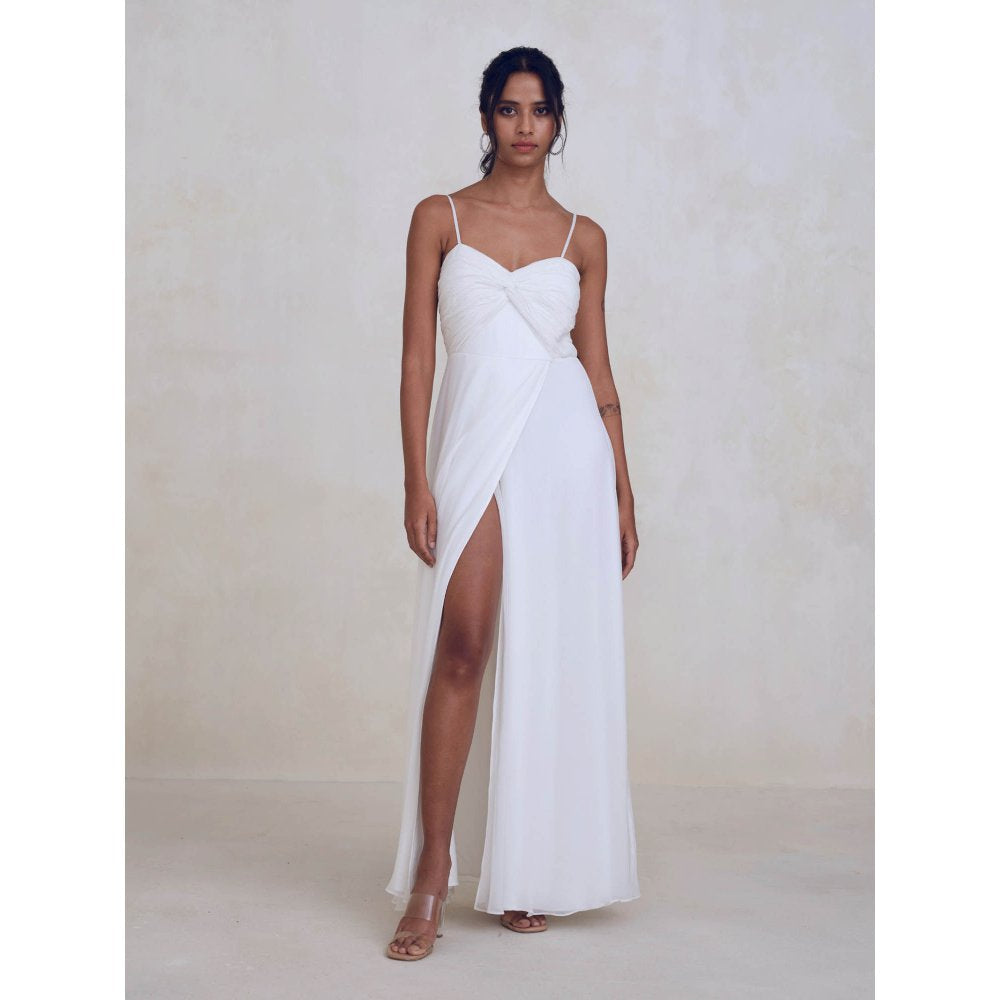 Bouji Celine Dress White
