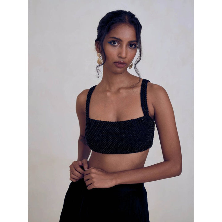 Bouji Tara Crop Top Black