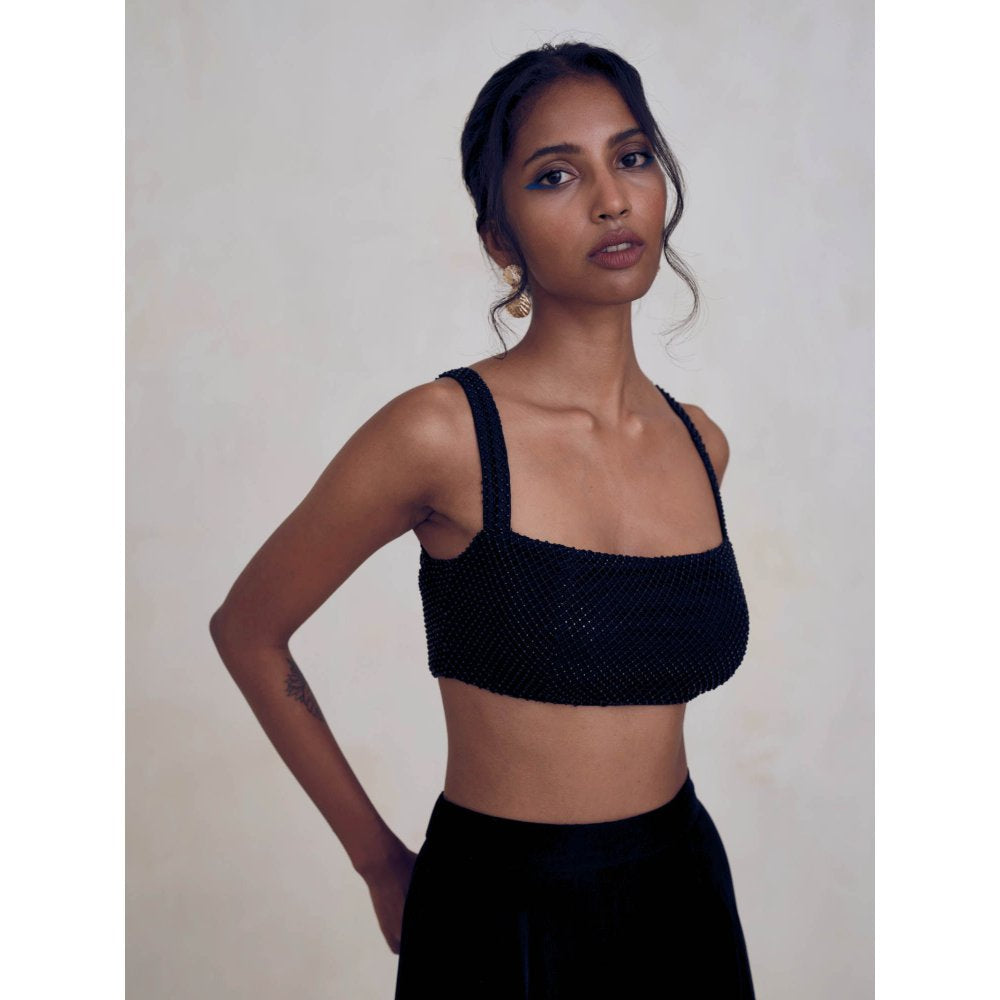 Bouji Tara Crop Top Black