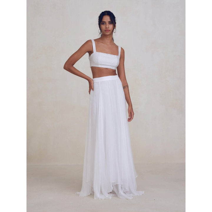 Bouji Tara Crop Top White