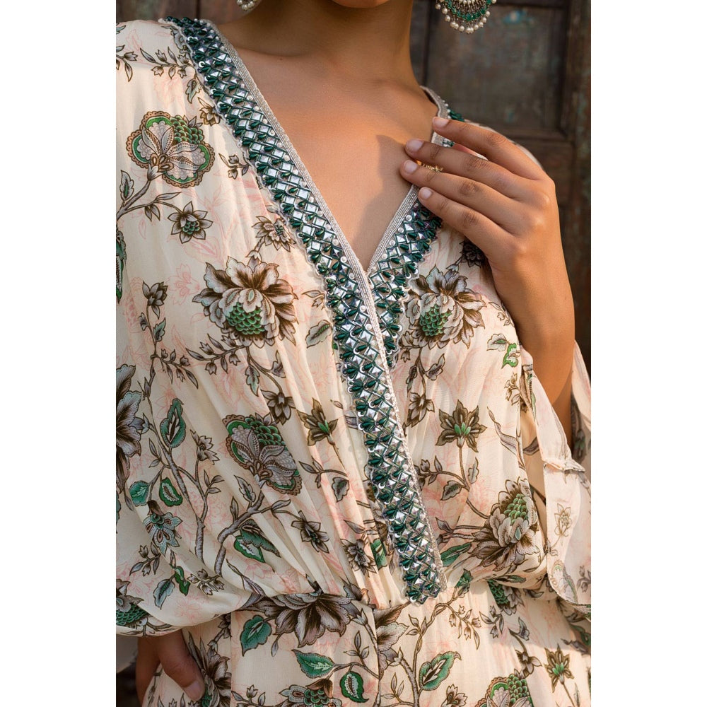 Chhavvi Aggarwal Off White Jumpsuit