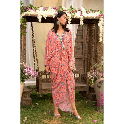 Chhavvi Aggarwal Coral Dress