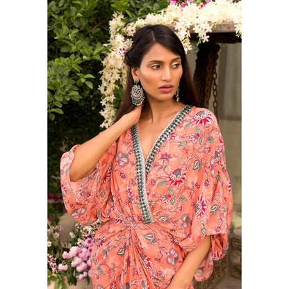 Chhavvi Aggarwal Coral Dress