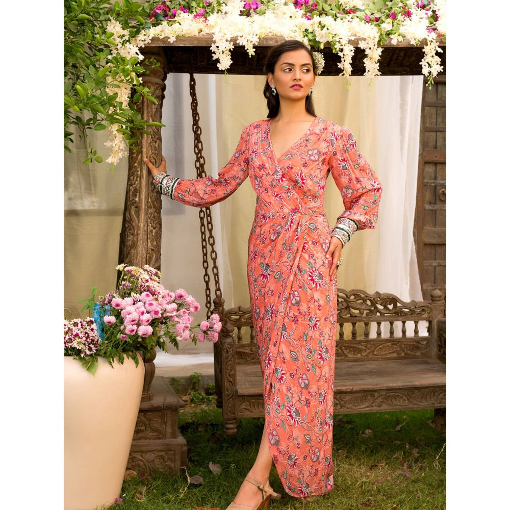 Chhavvi Aggarwal Coral Dress