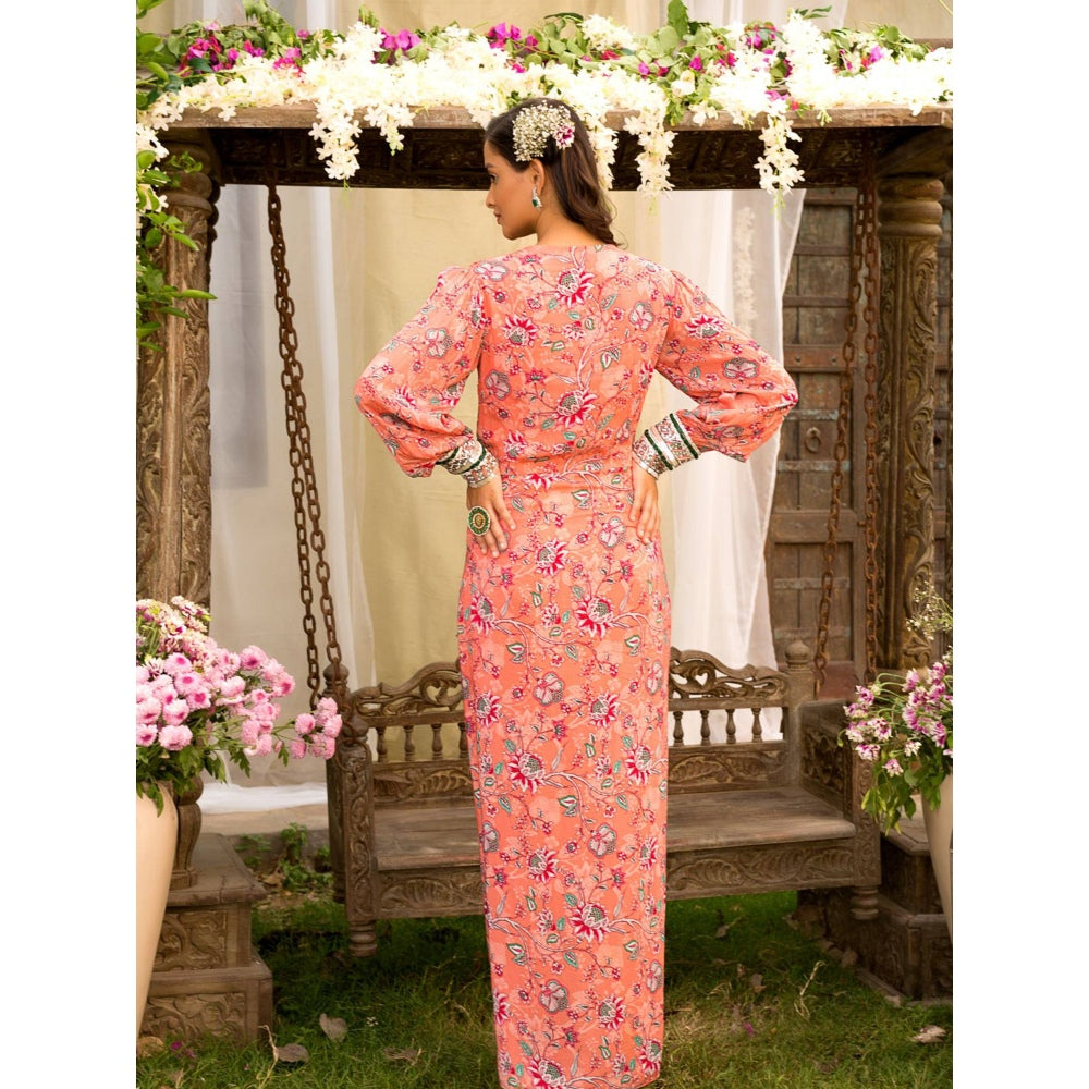 Chhavvi Aggarwal Coral Dress