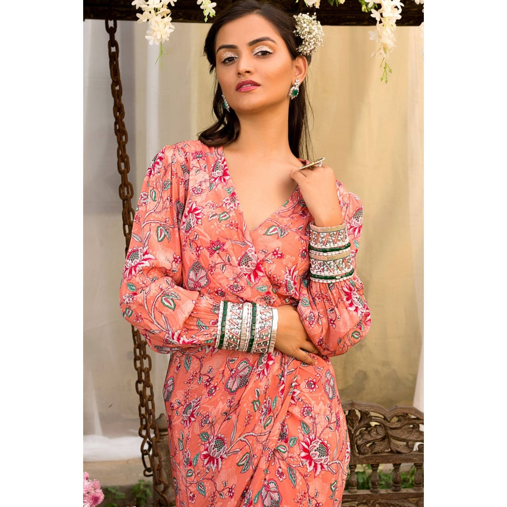Chhavvi Aggarwal Coral Dress