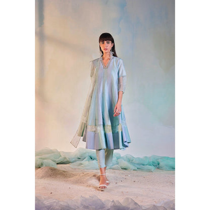 Charkhee Sequin Multi Anarkali Set (Set of 3)