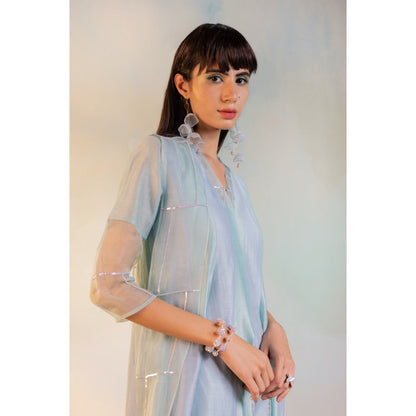 Charkhee Sequin Multi Anarkali Set (Set of 3)