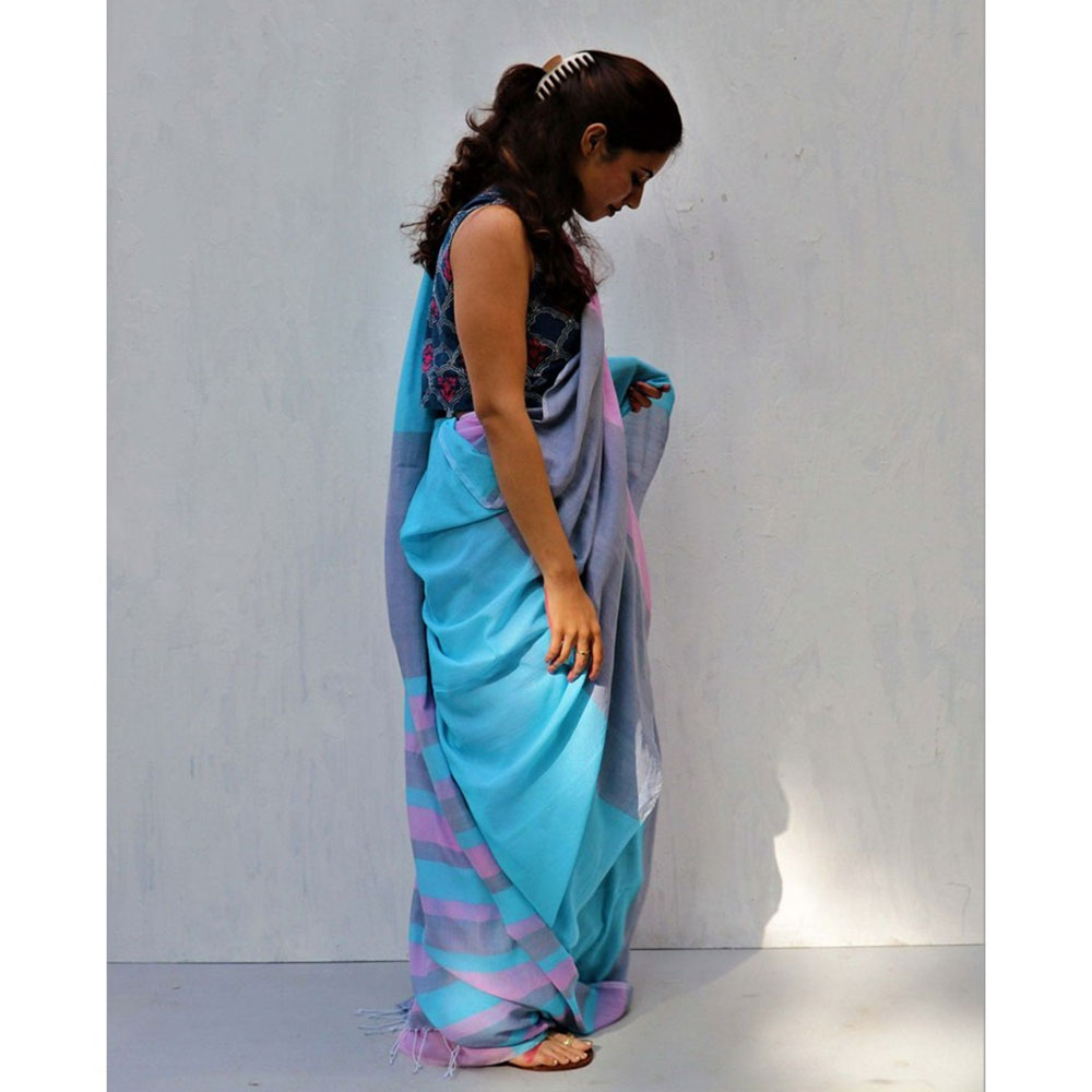 Chidiyaa Dhara Saree Bird Song with Unstitched Blouse