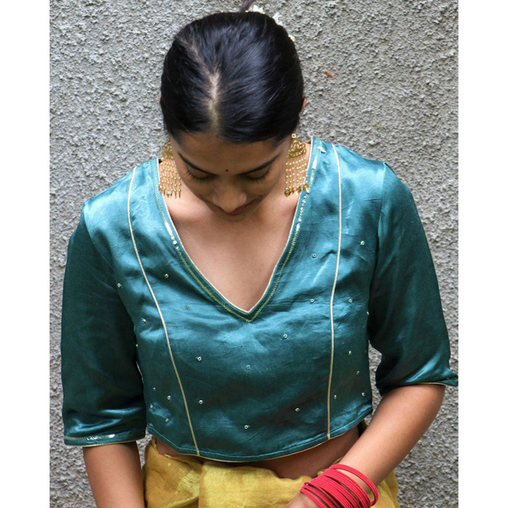 Chidiyaa Arika Chandni Stitched Blouse