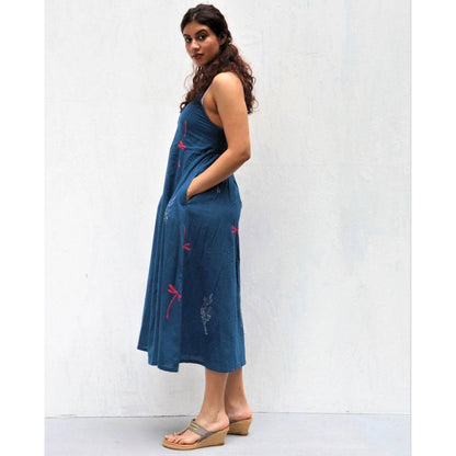 Chidiyaa Midnight Meadow Neelanjali Dress