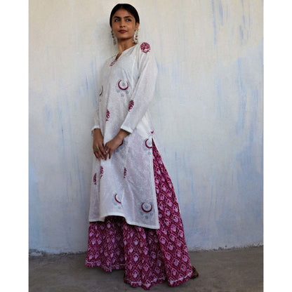 Chidiyaa Malati Juhi Kurta (Set of 2)